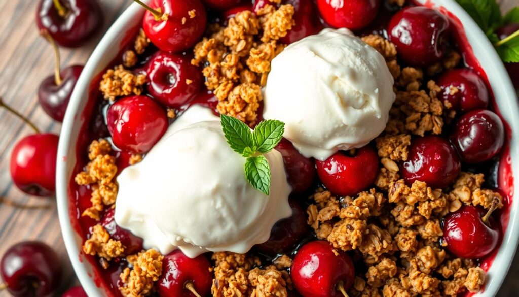 cherry crisp recipes