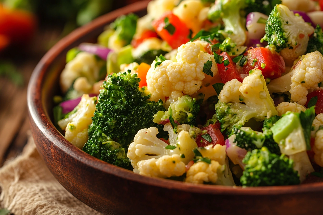 broccoli cauliflower salad