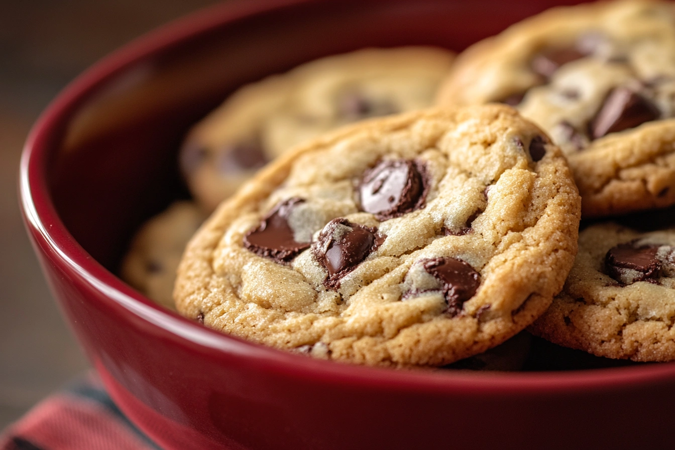 easy chocolate chip cookies no brown sugar