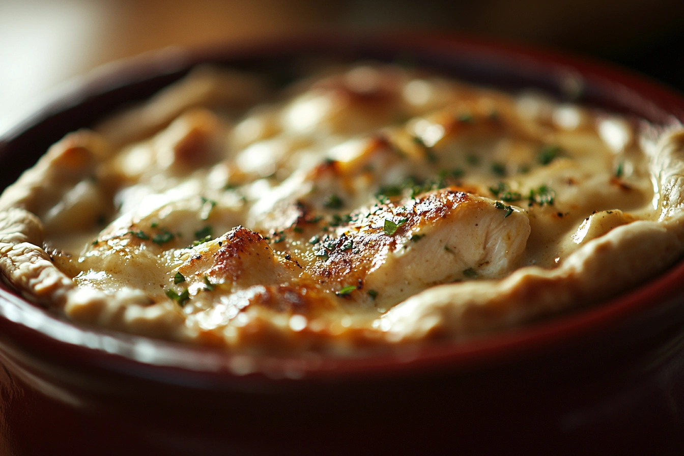 Chicken Pot Pie Recipe with Cream of Chicken